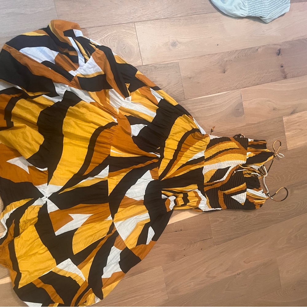 Anthropologie Multicolor Patterned Dress